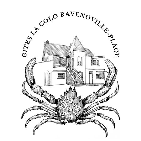 Les Gites De La Colo Ravenoville Eksteriør bilde